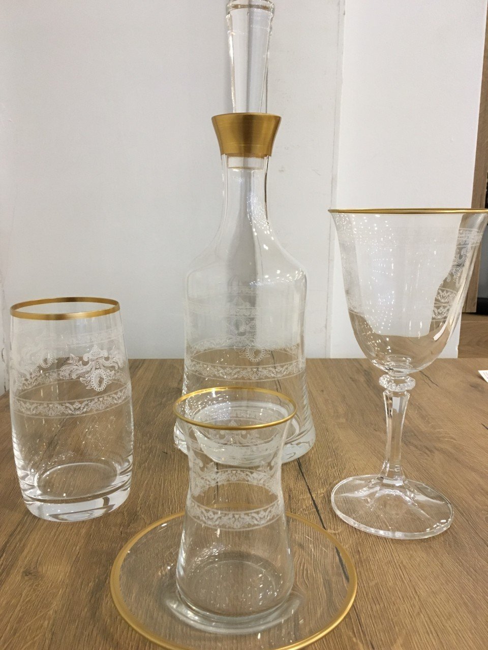 Derya Home Collection İnsigne 49 parça Mat Altın 6 lı