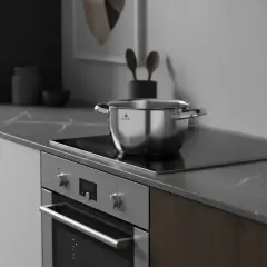 Jumbo Athena 3PLY 5 Parça İndüksiyon Tabanlı Çelik Tencere Seti