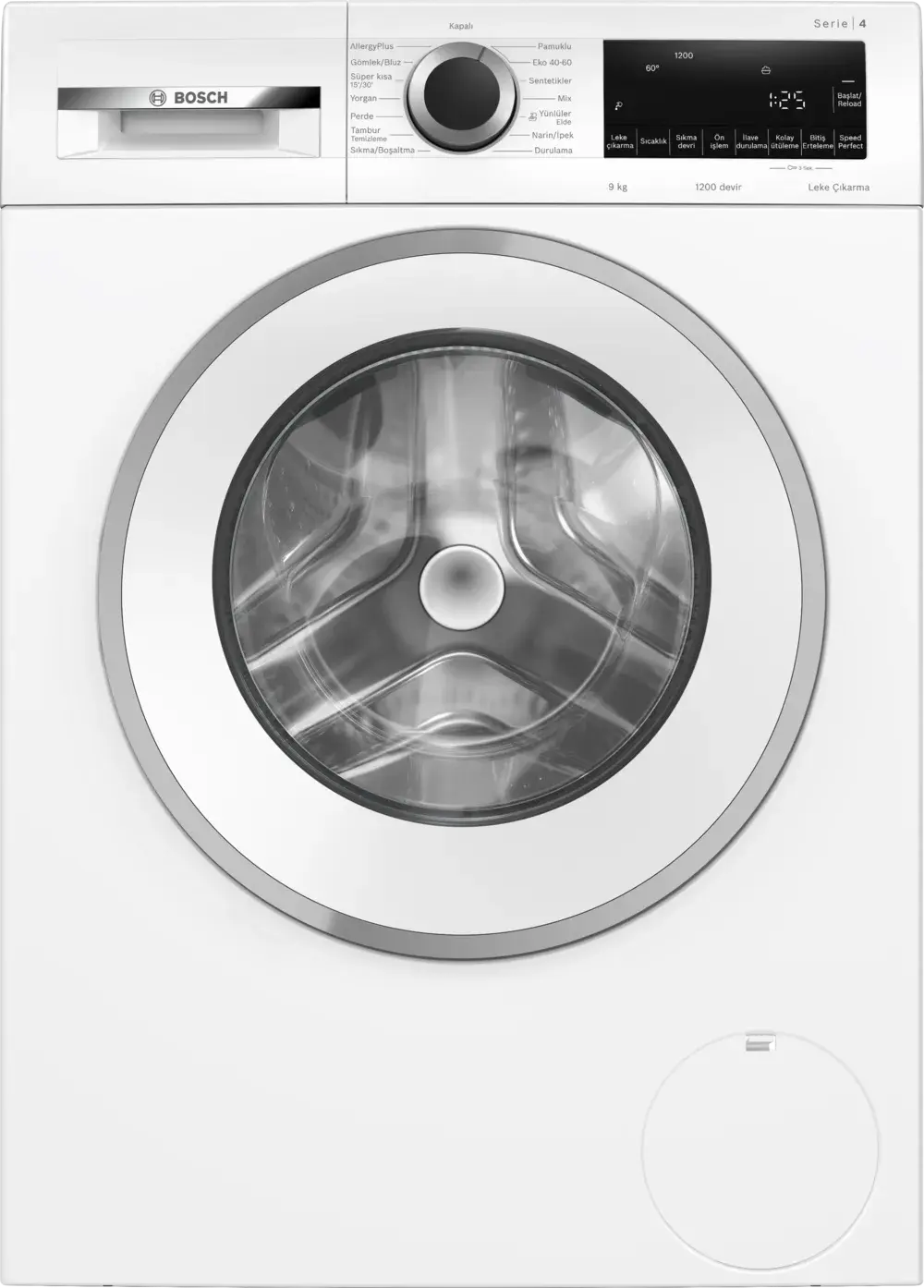 WGA242X3TR Serie 4 Çamaşır Makinesi 9 kg maks. 1200 dev./dak.