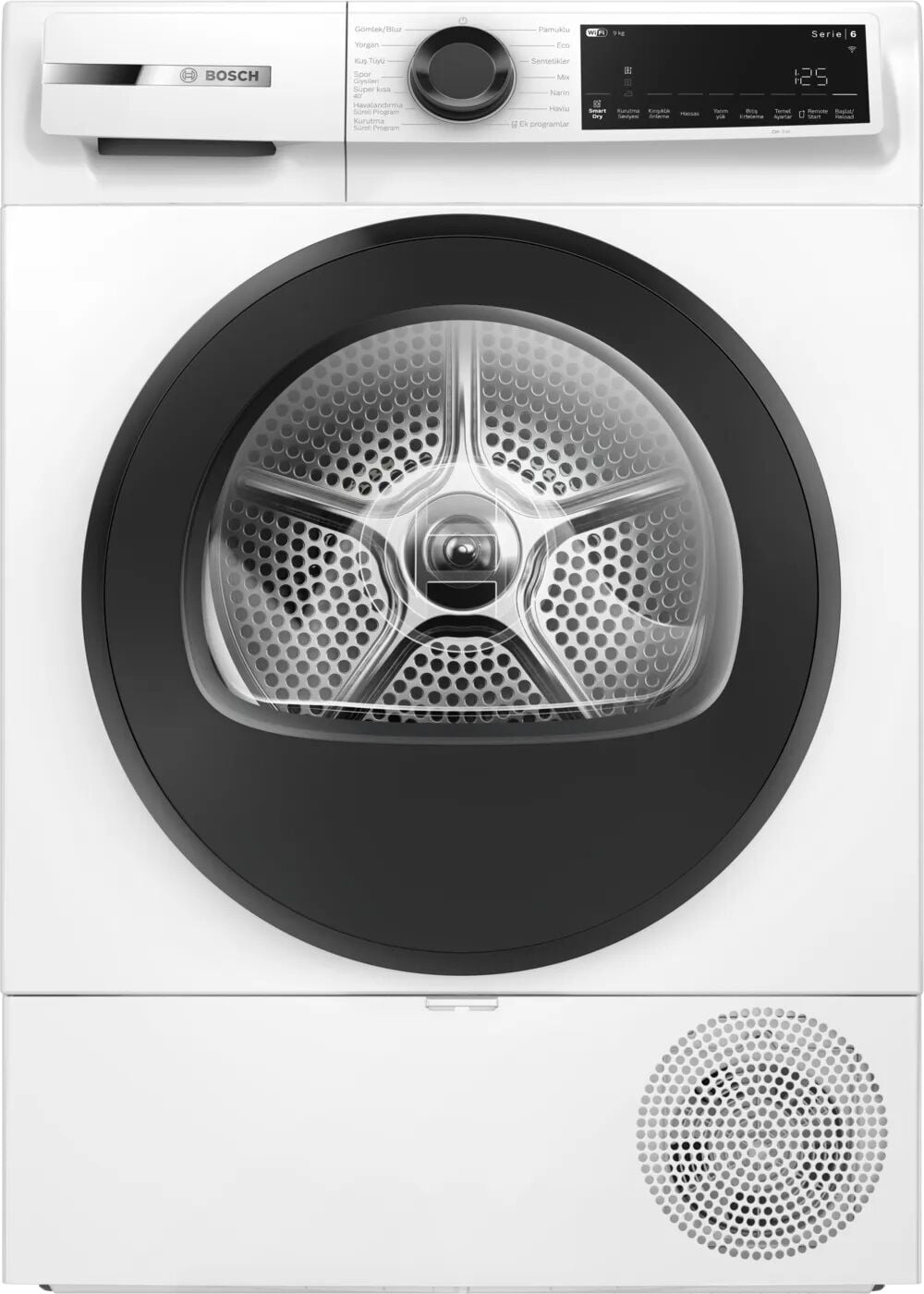 WQJ24200TR Serie 6 Isı Pompalı Kurutma Makinesi 9 kg