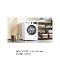 Bosch 10 KG Çamaşır Makinesi + 10 KG Isı Pompalı Kurutma Makinesi Seti | WGA25202TR & WQK25200TR