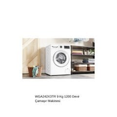 Bosch 9 Kg Çamaşır Makinesi ve 9 Kg Isı Pompalı Kurutma Makinesi Seti – WGA242X3TR & WQK242C0TR