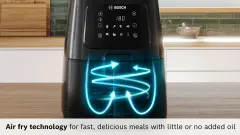 MAF240B0 Serie 2 Sıcak Hava Fritözü Siyah