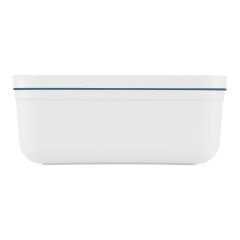 ZWILLING Fresh & Save Vakumlu Yemek Taşıma Kabı, L, Plastik, Beyaz-Akdeniz Mavisi
