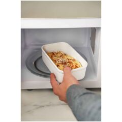 ZWILLING Fresh & Save Vakumlu Yemek Taşıma Kabı, M, Plastik, Beyaz-Akdeniz Mavisi