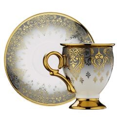 Aryıldız Gonca 6 Kişilik Türk Kahve Fincan Takımı