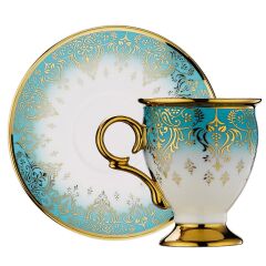 Aryıldız Gonca 6 Kişilik Türk Kahve Fincan Takımı