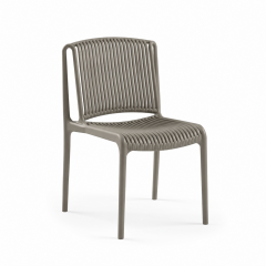 Derya Home Tilia Nes Bahçe Sandalyesi 4’lü Set – Modern Dış Mekan & Balkon Sandalyesi - Vizon