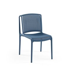 Derya Home Tilia Nes Bahçe Sandalyesi 4’lü Set – Modern Dış Mekan & Balkon Sandalyesi - Saks Mavi