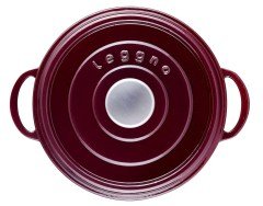 LEGGNO FLM4881DT20MR 20CM Flame Döküm Derin Tencere Bordo
