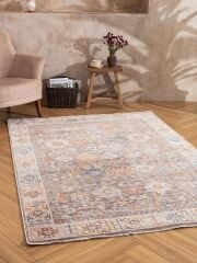 Derya Home Arven 6 Vintage Eskitme Desen Premium Modern Salon Halısı