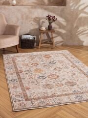 Derya Home Arven 5 Vintage Eskitme Desen Premium Modern Salon Halısı