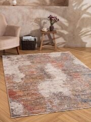Derya Home Arven 3 Vintage Eskitme Desen Premium Modern Salon Halısı