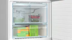 Bosch KGA76PIE0N Serie 8 Alttan Donduruculu Buzdolabı 186 x 75 cm Paslanmaz çelik