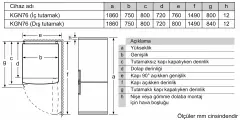 Bosch KGA76PIE0N Serie 8 Alttan Donduruculu Buzdolabı 186 x 75 cm Paslanmaz çelik