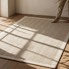 Derya Home Enzo Sisal 02 Dokulu Kaymaz Taban Modern Halı