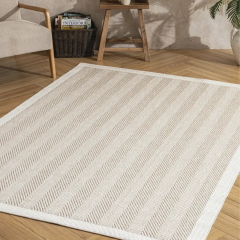 Derya Home Enzo Sisal 02 Dokulu Kaymaz Taban Modern Halı