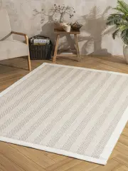 Derya Home Enzo Sisal 02 Dokulu Kaymaz Taban Modern Halı