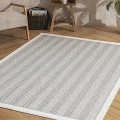Derya Home Enzo Sisal 03 Dokulu Kaymaz Taban Modern Halı