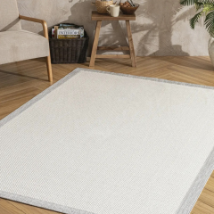 Derya Home Enzo Sisal 06 Dokulu Kaymaz Taban Modern Halı
