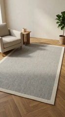Derya Home Enzo Sisal 07 Dokulu Kaymaz Taban Modern Halı
