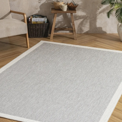 Derya Home Enzo Sisal 07 Dokulu Kaymaz Taban Modern Halı