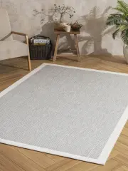 Derya Home Enzo Sisal 07 Dokulu Kaymaz Taban Modern Halı