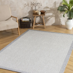 Derya Home Enzo Sisal 08 Dokulu Kaymaz Taban Modern Halı