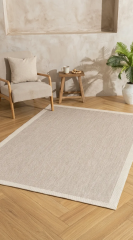 Derya Home Enzo Sisal 09 Dokulu Kaymaz Taban Modern Halı