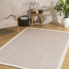 Derya Home Enzo Sisal 09 Dokulu Kaymaz Taban Modern Halı