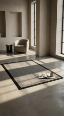 Derya Home Enzo Sisal 11  Dokulu Kaymaz Taban Modern Halı
