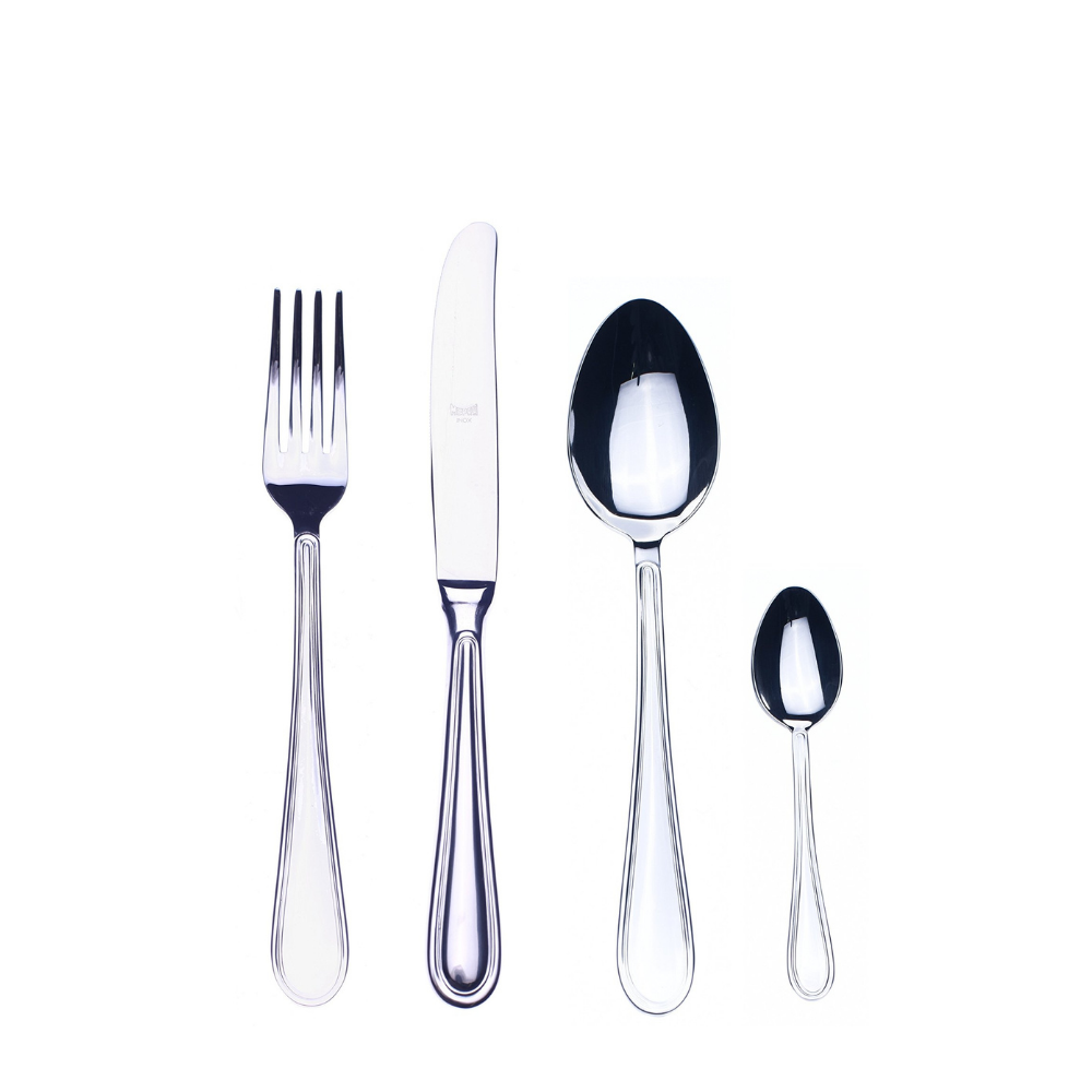 Mepra Norma 2.5mm Paslanmaz Çelik 72 Parça 12 Kişilik Çatal Kaşık Bıçak Takımı