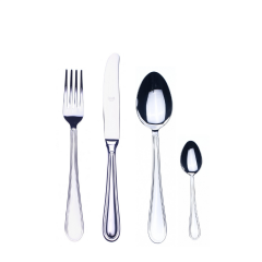 Mepra Norma 2.5mm Paslanmaz Çelik 72 Parça 12 Kişilik Çatal Kaşık Bıçak Takımı