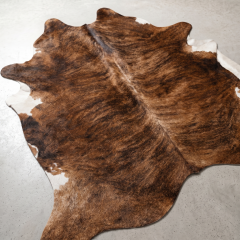 Derya Home Brindle Alacalı Hakiki Dana Postu Halı 219x235 cm P20