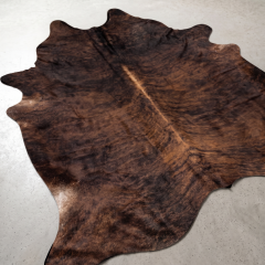 Derya Home Koyu Brindle Hakiki Dana Postu Halı 210x244 cm