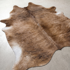 Derya Home Açık Brindle Şampanya Hakiki Dana Postu Halı 150x214 cm P31