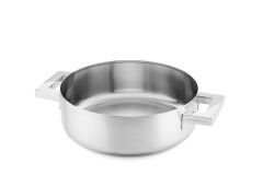 Mepra Stile by Pininfarina 30203124 Stıle Çelik Sığ Tencere Kapaksız 24 CM