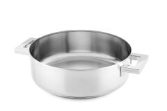 Mepra Stile by Pininfarina 30203128 Stıle Çelik Sığ Tencere Kapaksız 28 CM