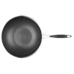 Leggno Elite Pro 3Ply Petek Tabanlı Wok Tava 30 cm