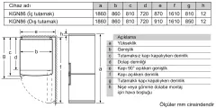 KGN86AID2N Serie 6 Alttan Donduruculu Buzdolabı 186 x 86 cm Paslanmaz çelik