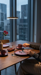 Jumbo Joy Red 36 Parça Kahve ve Çay Takımı