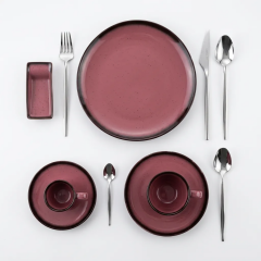 Jumbo Joy Red 36 Parça Kahve ve Çay Takımı