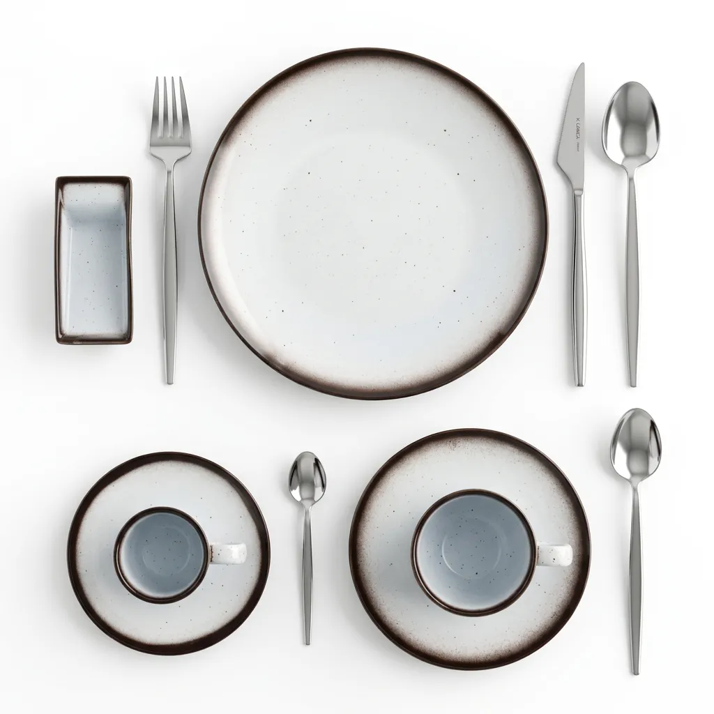 Jumbo Joy White 36 Parça Kahve ve Çay Takımı