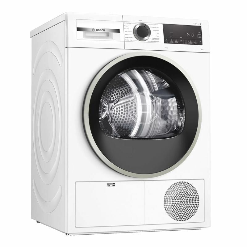 Bosch WQG241A0TR 9 Kg Isı Pompalı Kurutma Makinesi