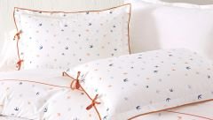 Puffy Ruth Çift Kişilik Ranforce Nevresim Takımı - Mavi