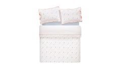 Puffy Ruth Çift Kişilik Ranforce Nevresim Takımı - Mavi