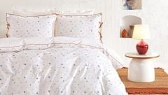 Puffy Ruth Çift Kişilik Ranforce Nevresim Takımı - Mavi