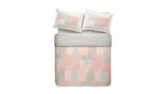 Puffy Romarin Çift Kişilik Ranforce Nevresim Takımı - Blush