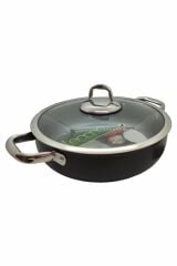 LEGGNO MST2828ST28BK Master Tıtanıum Sığ Tencere Siyah 28CM