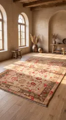 Derya Home Kahire Serisi Saçaklı Kilim Etnik Vintage Desenli 2
